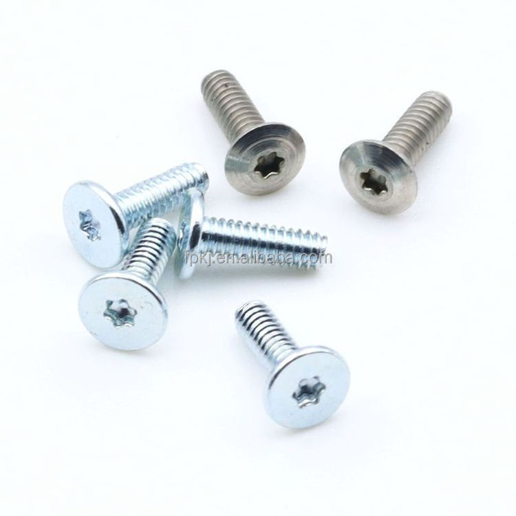 flat head screws nickle/black bed/chair lock hex socket connector furniture bolts