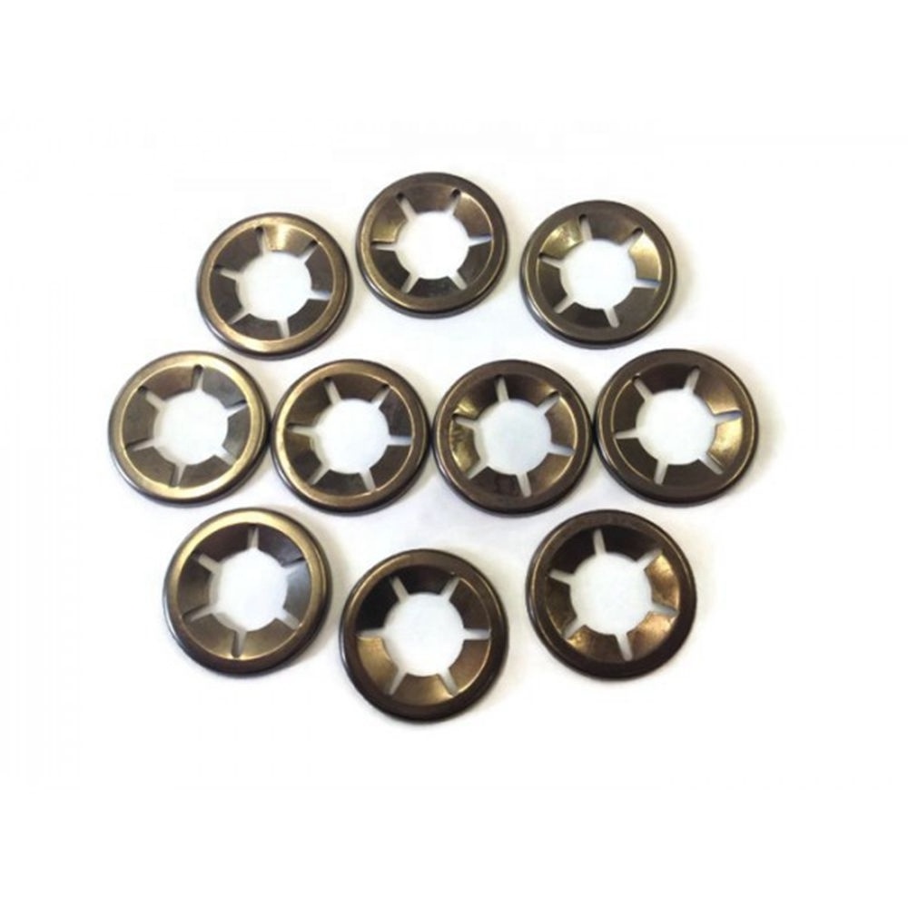 m3 m4 m5 m6 stainless steel/spring steel black inner star lock clips washer plum clamp retaining starlock washer for shaft