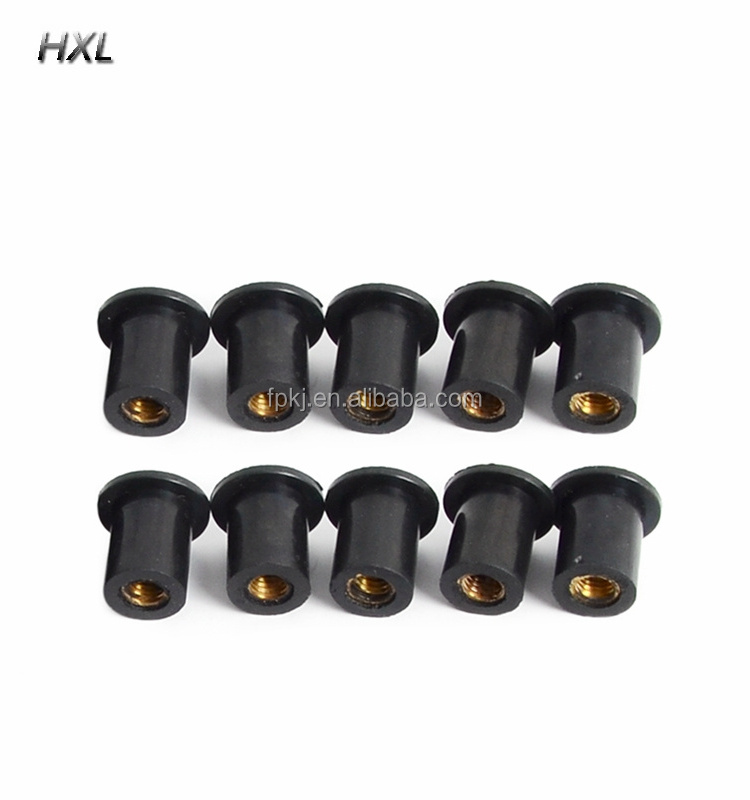 M4 M5 M6 M8 well Mount anchor Rubber Expansion Nuts