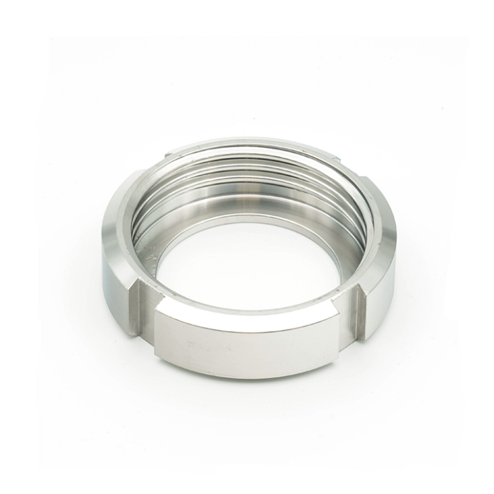 OEM din981 din 981 alloy aluminum aluminium groove bearing lock nut round slotted