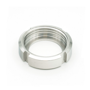 OEM din981 din 981 alloy aluminum aluminium groove bearing lock nut round slotted