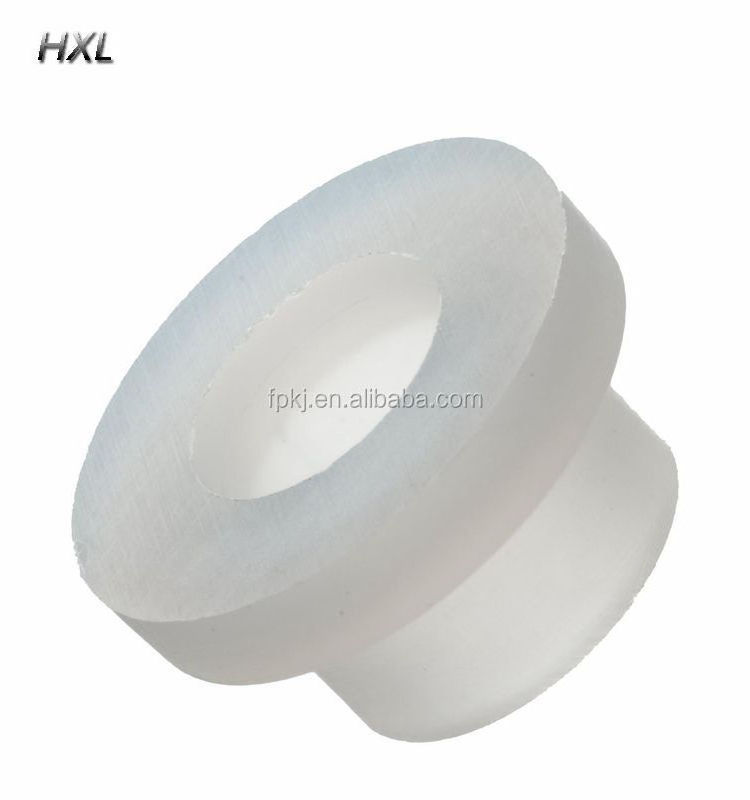 Standard/customized tophat spacers plastic flange washer nylon shoulder washer