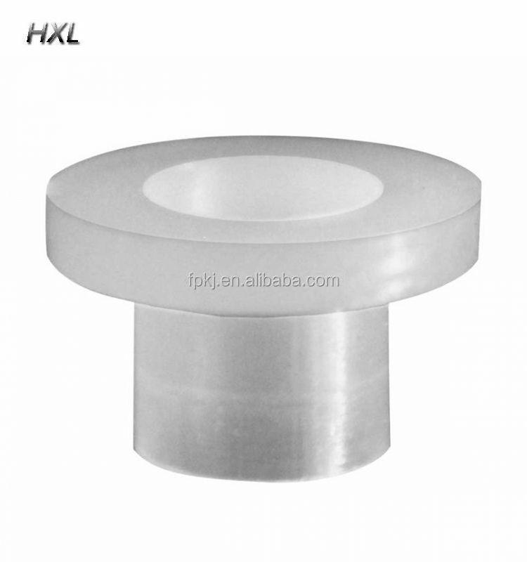 Standard/customized tophat spacers plastic flange washer nylon shoulder washer