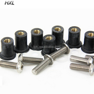 M4 M5 M6 M8 well Mount anchor Rubber Expansion Nuts