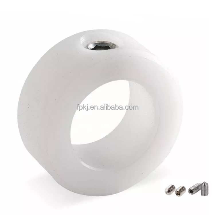 Black white thick washer POM Sleeve POM spacers Delrin Round nylon plastic flat washers