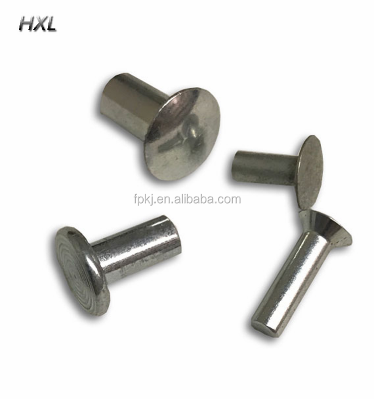 DIN 7338 QJ 3142 Q 470 custom fasten Brake And Clutch Lining Rivets flat head rivet solid Thin Head Rivets