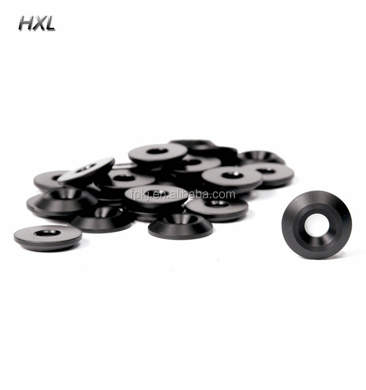 Black white thick washer POM Sleeve POM spacers Delrin Round nylon plastic flat washers