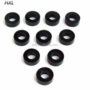 customized black 1/4 3" m2.5 Round spacers thick Delrin POM washers plastic locking washer