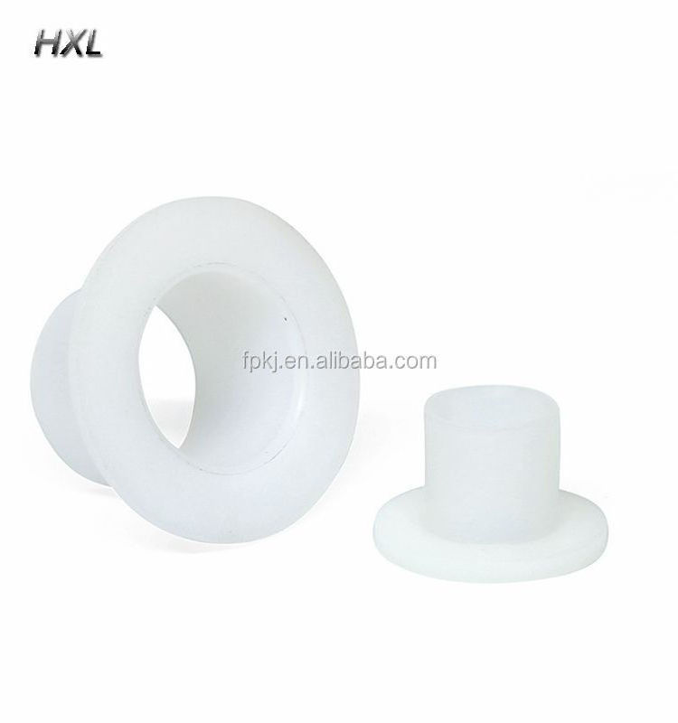 Standard/customized tophat spacers plastic flange washer nylon shoulder washer