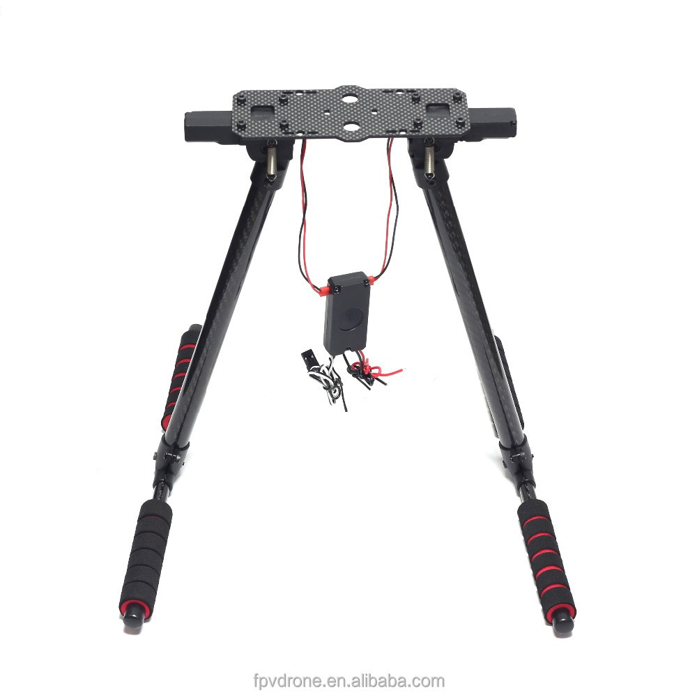 HML650 650 Retractable Landing Gear Skid Carbon Fiber for S550 Tarot 650 HML Quick Install