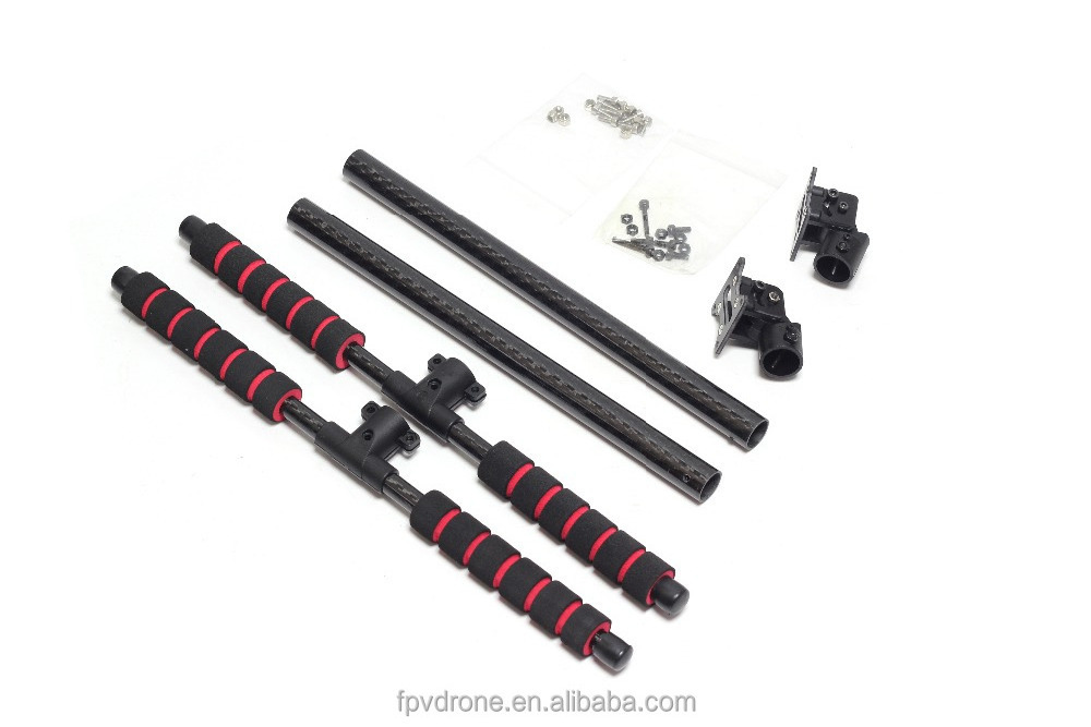 HML650 650 Retractable Landing Gear Skid Carbon Fiber for S550 Tarot 650 HML Quick Install