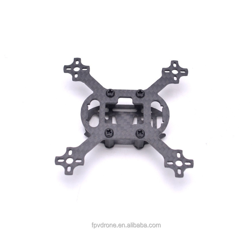 High Quality Kingkong Q90 90mm Carbon Fiber FPV Brushless Racer Frame Kit Only 9.1g For RC Multiocpter