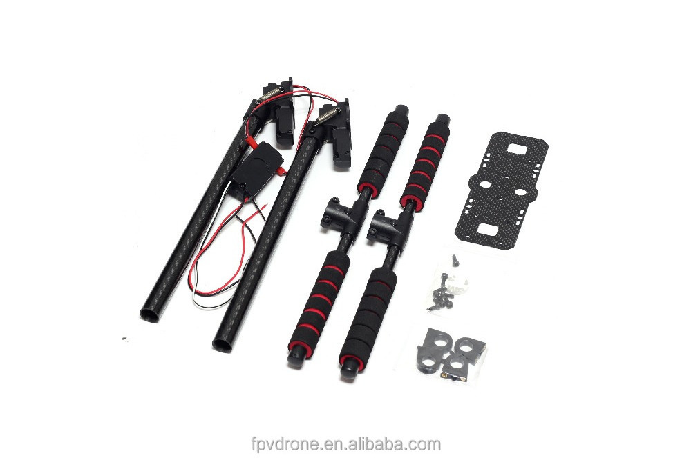 HML650 650 Retractable Landing Gear Skid Carbon Fiber for S550 Tarot 650 HML Quick Install