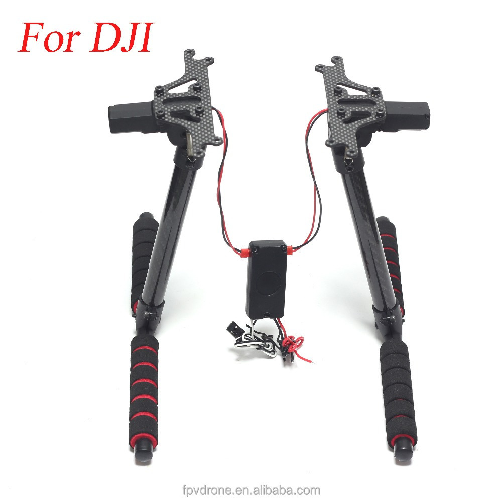 Electric Retractable Install Landing Gear Skid Carbon Fiber for Phantom Vision 2 1 FPV