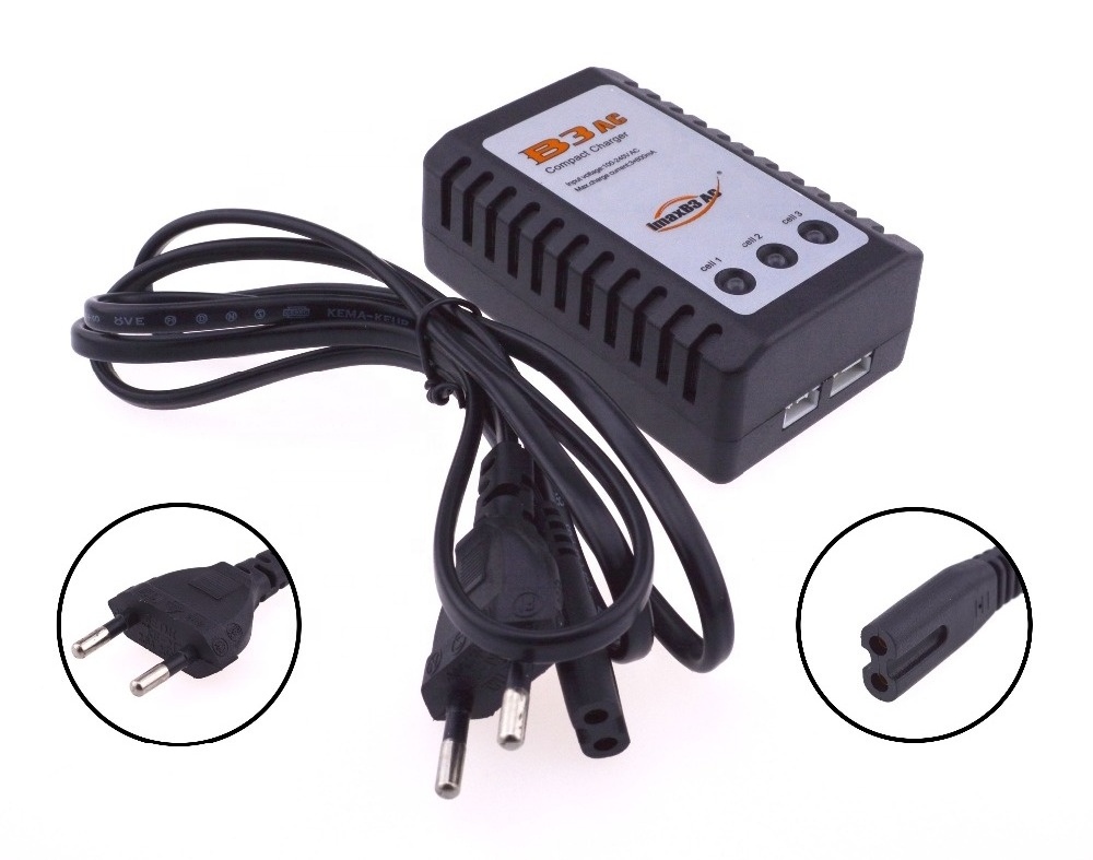 IMAX B3 Lipo Battery Balance Charger 7.4V 11.1V 2S 3S 110-240V For Quad US / EU plug Lithium LiPo RC Battery