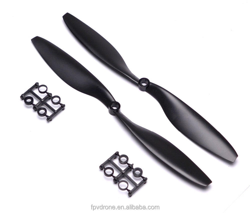 1045 1045R 10x4.5 Prop CW CCW Propeller for Helicopter Quadcopter Black 1 pair