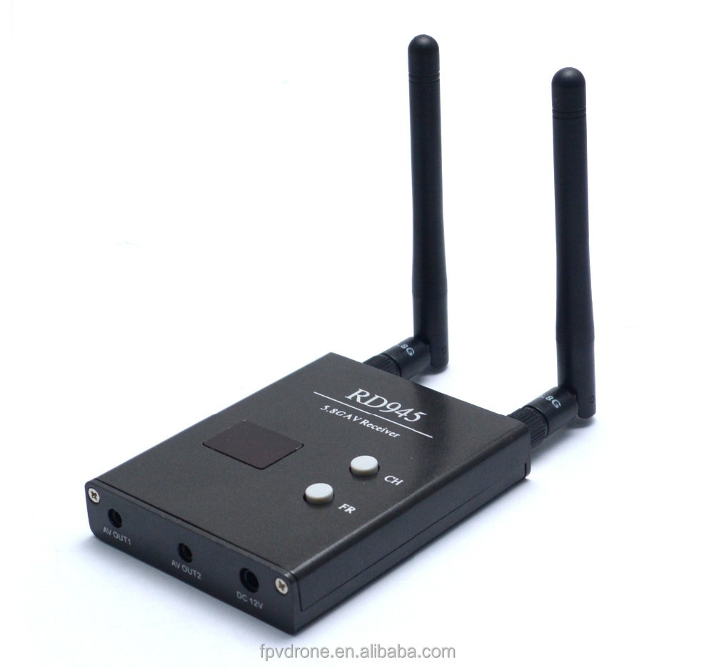 High Quality RD945 ISM 5.8GHz 48CH Wireless Dual Receive FPV Receiver For FPV Multicopter RC Toys Part