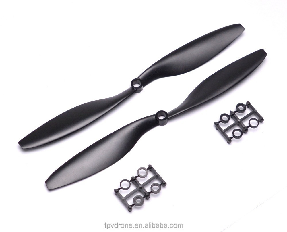 1045 1045R 10x4.5 Prop CW CCW Propeller for Helicopter Quadcopter Black 1 pair