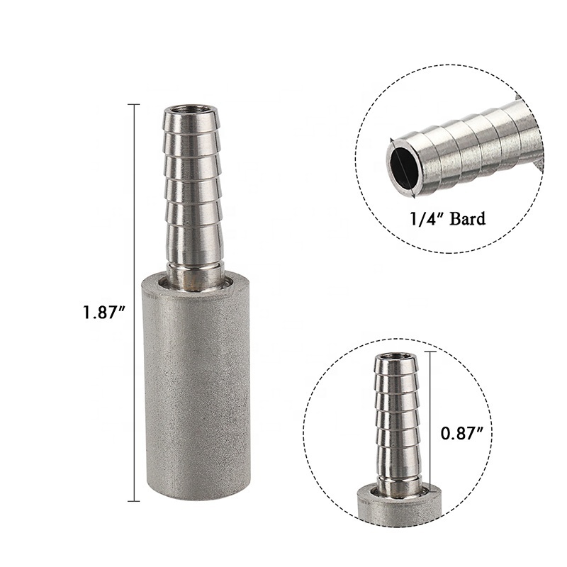 Diffusion Aeration Oxygen Stone 0.5 Micron and 2 Micron Beer Carbonation Aeration For Beer Wine Tools