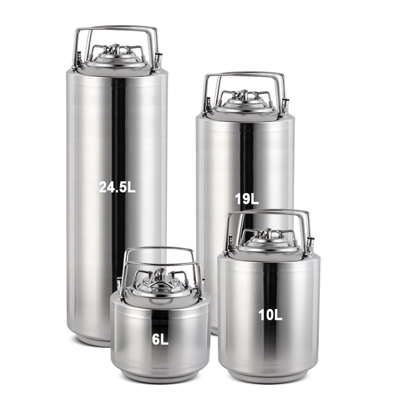 10L Ball Lock homebrew beer Corny Keg 304 stainless steel cornelius kegs, soda wine barrel