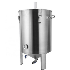 30L 60L Fermentation Tank for homebrew/ 304 Stainless Steel Conical Fermenter similar to fermenting equipment