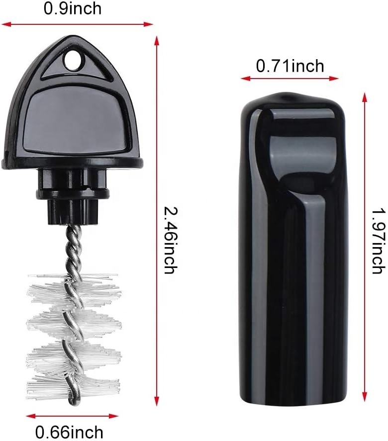 Beer Faucet Cap & Plug 10 Pieces Faucet Cap & Plug Brush Draft Beer Rubber Tap Soother Sanitary Covers Beer Faucet Brus