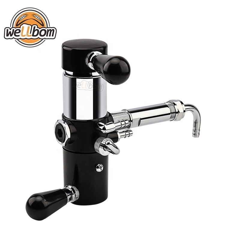 Home Brewing Counter Pressure Beer Bottle Filler De-foaming Beer Tap for Recmoving Foam Bar Drinking Beverage