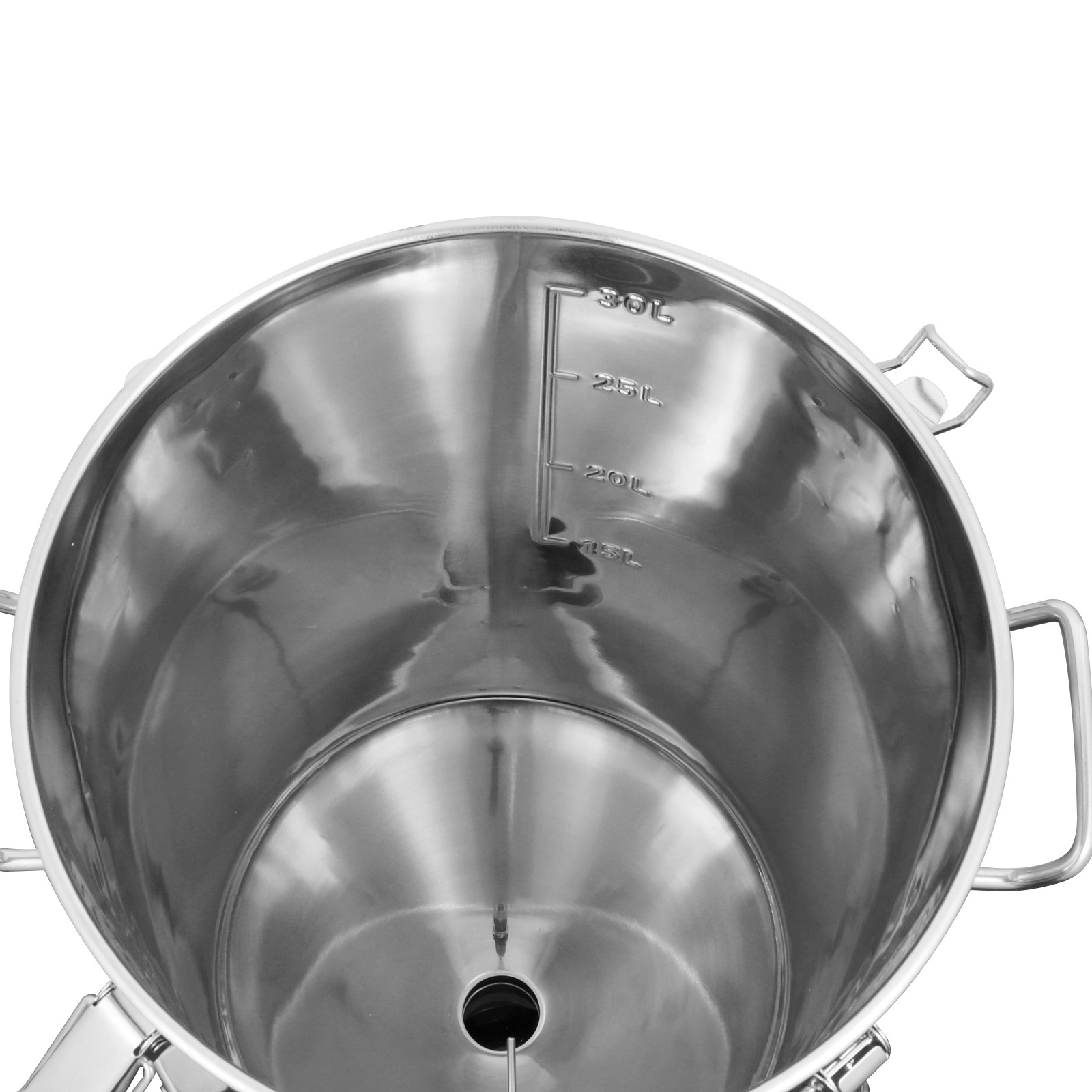 30L 60L stainless conical fermenter Tank with 1200ml collection containerfor homebrew/ Conical Fermenter similar to fermenter