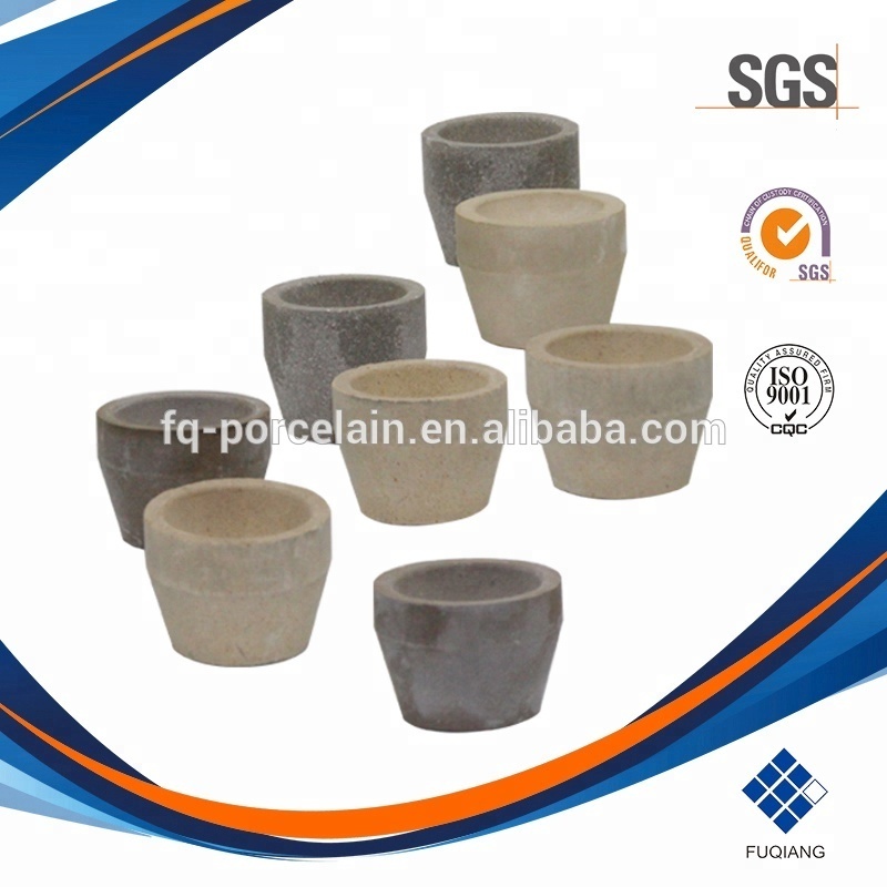 90% Magnesia Refractory And Recovery Rate of 97%-98.5% Magnesite Cupel For Precious Metal Analysis