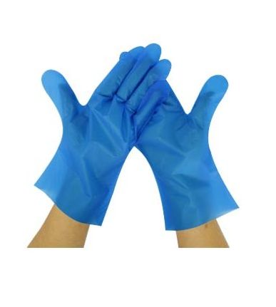 Disposable TPE Plastic Gloves for Kitchen Food handling cleaning Blue White Black