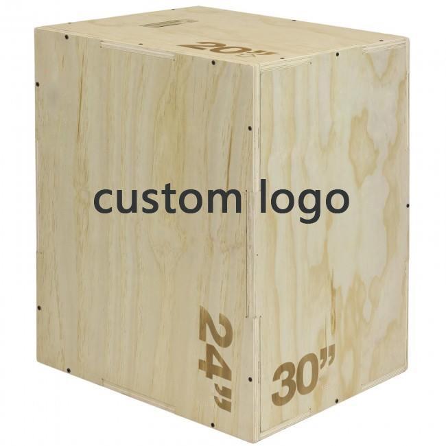 Wholesale Cheap Gym Equipment Used Cheap Custom Logo Wooden Jump Plyo Boxes