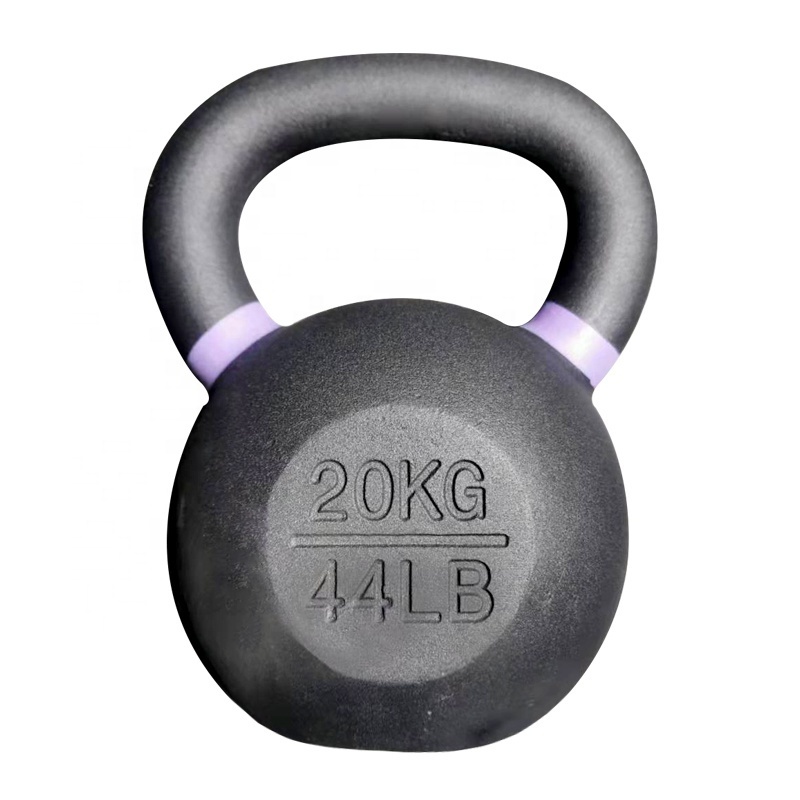 Fitness & Body Building Crossfitness Equipment Power Strength Powder Coated Cast Iron Kettlebell