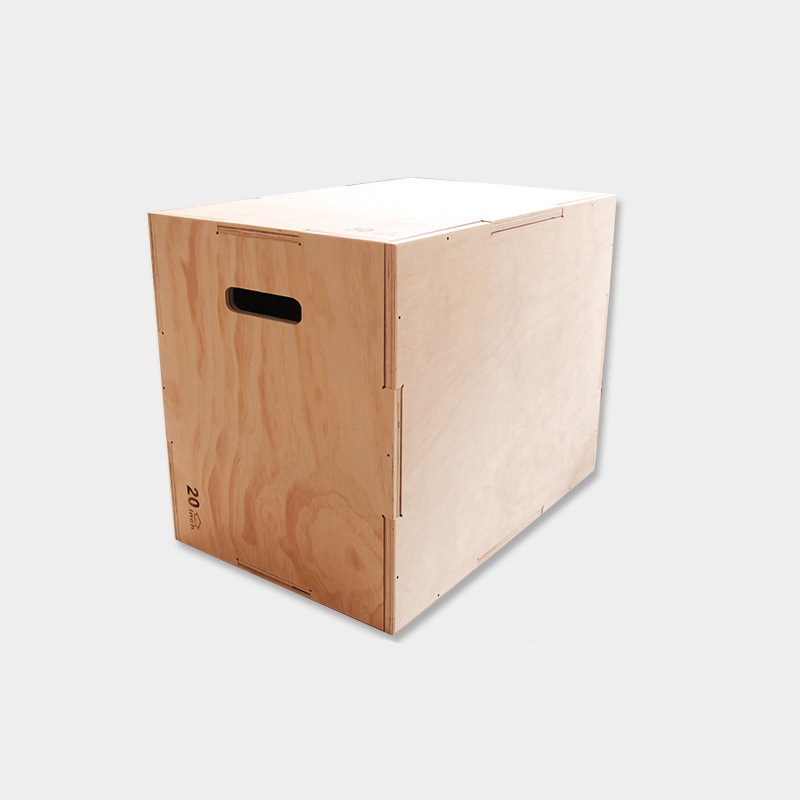 Wholesale Custom Logo Gym Jumping Equipment Used Wooden Plyo Box Jump Boxes 20/40/30