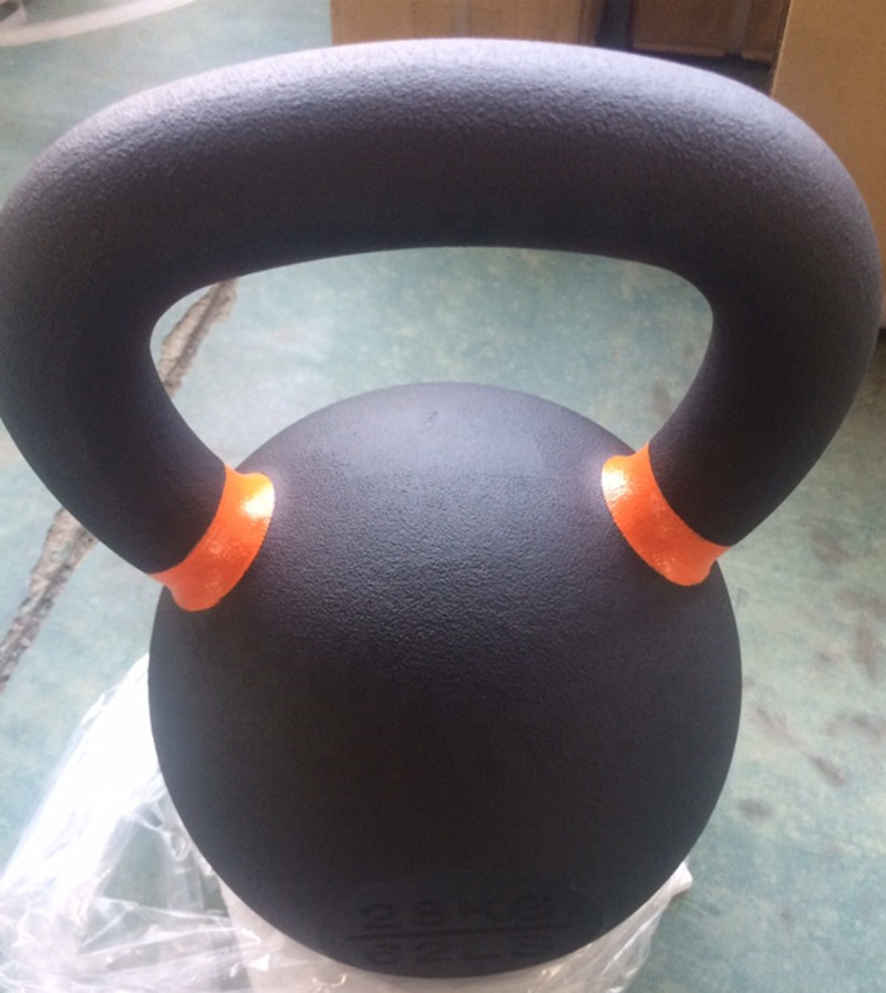 Rizhao China Factory  Gym Products Cast Iron Fitness Exercise Kettle Bell Sets For Weight Lifting cast iron Kettlebell