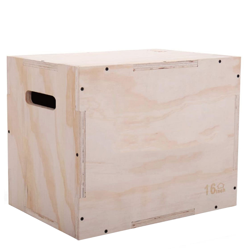 Wholesale High Quality Custom Logo Gym Cheap Used Jump Box Easy to Assemble Wooden Plyo Jump Box