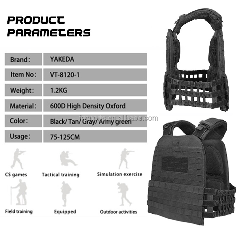 Stab Proof Vest Fashionable Vest Weighted Vest Training