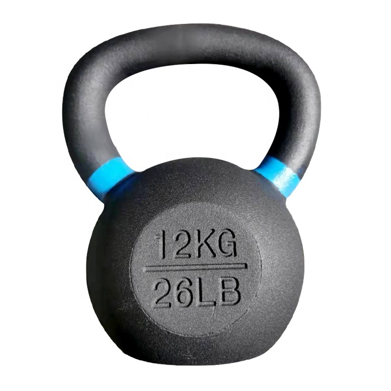 Fitness & Body Building Crossfitness Equipment Power Strength Powder Coated Cast Iron Kettlebell