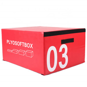 Factory Direct Cheap Gym Exercise Custom Logo Soft Foam 3 in 1 Plyo Boxes