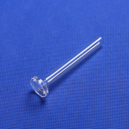 Pyrex Pipe Tube Transparent Borosilicate Glass Clear Custom Work for BET Test Tube Quartz Glass Sample Funnel shape