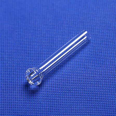 Transparent Borosilicate Quartz Glass BET Test Sample Calibration Tube Quartz Products Accessories Processing Trumpet  Shape