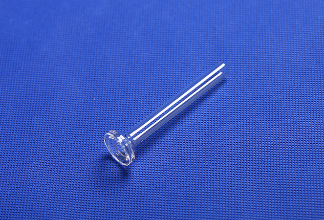 Transparent Borosilicate Quartz Glass BET Test Sample Calibration Tube Quartz Products Accessories Processing Trumpet  Shape