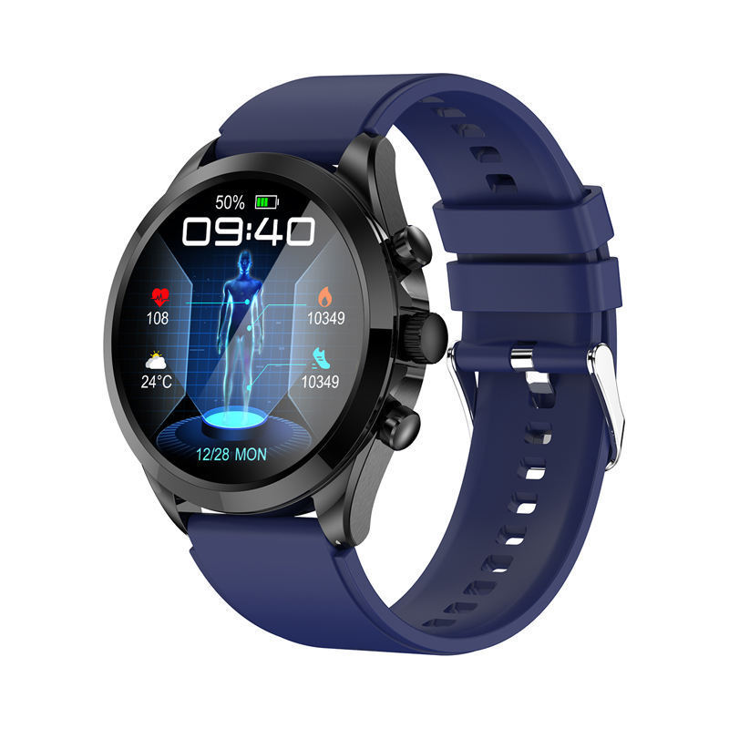 ET440 ECG Smart Watch with BT Call 1.39 inch HD Screen HRV Tracking Blood Pressure Oxygen Monitor Smartwatch for Android iOS