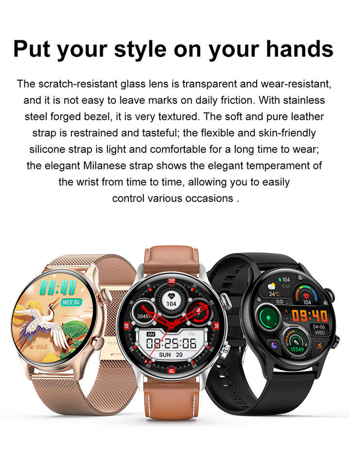 Hk8 Pro Smart Watch Full Touch Screen Bt Call Wristbands Ip68 Waterproof Blood Oxygen Monitor Bracelet Smart Watch Band