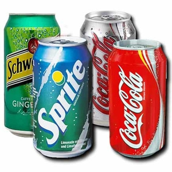 Coca Cola 330ml, Spirit 330ml, Fanta 330ml - Carbonated drink Coca - Cola Classic