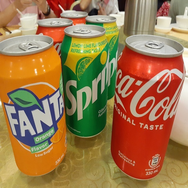 Coca Cola 330ml, Spirit 330ml, Fanta 330ml - Carbonated drink Coca - Cola Classic