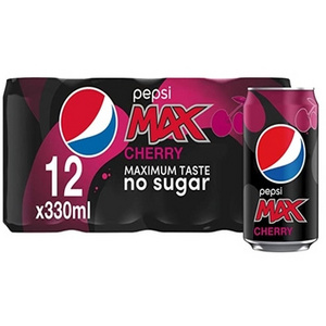 Pepsi Max Cherry, 12 x 330ml