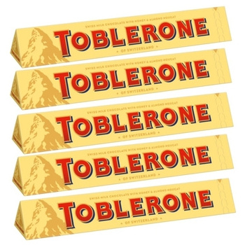 Toblerone Milk Chocolate 5x 100g