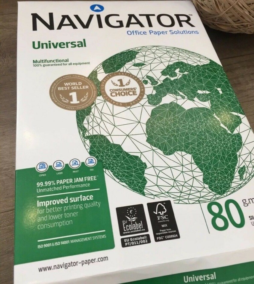 Premium Office Copy Paper, Navigator Copy Paper 80 gsm