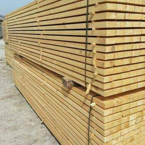 FSC Construction Beams & Lumbers Pine / Spruce Sawn Lumber / Cheap white wood