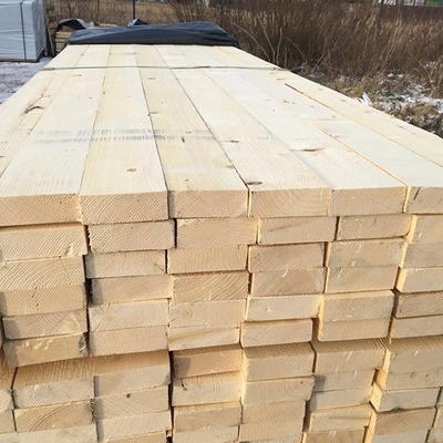 FSC Construction Beams & Lumbers KD16% Pine / Spruce Sawn Lumber / Cheap white wood